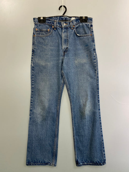 【現状渡し品】【メンズ】 Levi's リーバイス 90's 517 BOOT CUT DENIM PANTS 00517-0217 90年代 517 ブーツカット デニムパンツ ボトムス 157-251007-kk-30-min サイズ：33 カラー：ライトインディゴ 万代Net店