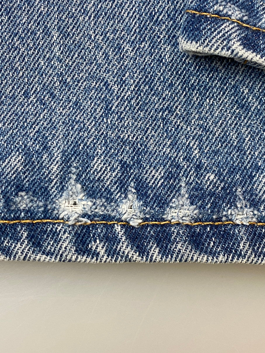 【現状渡し品】【メンズ】 Levi's リーバイス 90's 517 BOOT CUT DENIM PANTS 00517-0217 90年代 517 ブーツカット デニムパンツ ボトムス 157-251007-kk-30-min サイズ：33 カラー：ライトインディゴ 万代Net店