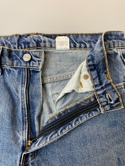 【現状渡し品】【メンズ】 Levi's リーバイス 90's 517 BOOT CUT DENIM PANTS 00517-0217 90年代 517 ブーツカット デニムパンツ ボトムス 157-251007-kk-30-min サイズ：33 カラー：ライトインディゴ 万代Net店