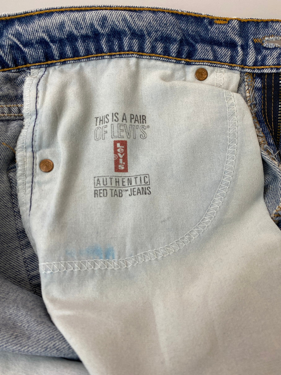 【現状渡し品】【メンズ】 Levi's リーバイス 90's 517 BOOT CUT DENIM PANTS 00517-0217 90年代 517 ブーツカット デニムパンツ ボトムス 157-251007-kk-30-min サイズ：33 カラー：ライトインディゴ 万代Net店