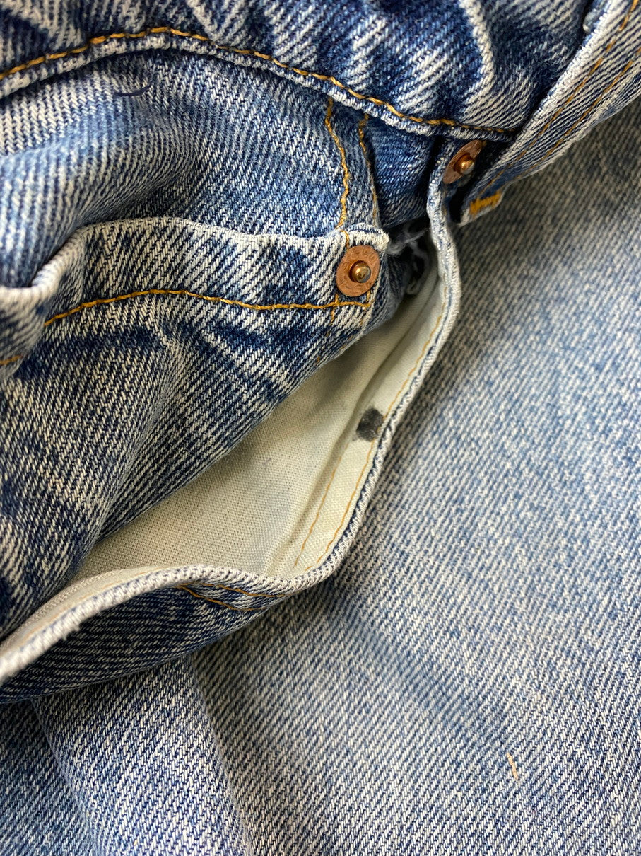 【現状渡し品】【メンズ】 Levi's リーバイス 90's 517 BOOT CUT DENIM PANTS 00517-0217 90年代 517 ブーツカット デニムパンツ ボトムス 157-251007-kk-30-min サイズ：33 カラー：ライトインディゴ 万代Net店