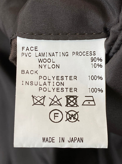 【中古品】【メンズ】 Name. ネーム 19AW ラミネート加工ツイード ロング コート NMCO-19AW-002 ライトアウター 140-250930-kk-02-min サイズ：1 カラー：ベージュ 万代Net店