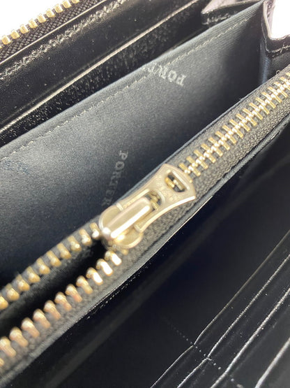 【中古品】【メンズ/レディース】 PORTER ポーター 110-02927 SHEEN L字型 レザー長財布 シーン 革 長財布 ロングウォレット 200-251014-em-17-min カラー：ブラック 万代Net店