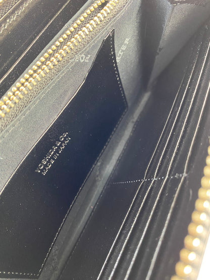 【中古品】【メンズ/レディース】 PORTER ポーター 110-02927 SHEEN L字型 レザー長財布 シーン 革 長財布 ロングウォレット 200-251014-em-17-min カラー：ブラック 万代Net店