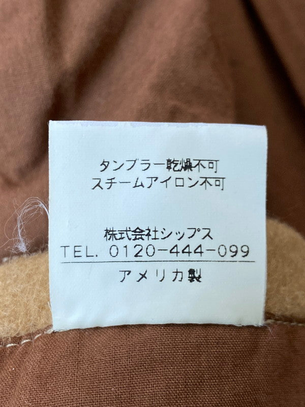 【現状渡し品】【メンズ】 LOST WORLDS ロスト ワールド USA製 MILITARY PEA COAT アメリカ製 ミリタリー ピーコート メンズ アウター 10ボタン 146-251214-em-20-min サイズ：M カラー：キャメル 万代Net店