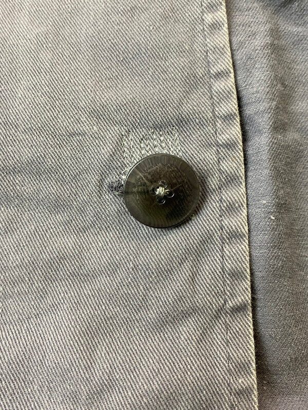 【現状渡し品】【メンズ】 EURO VINTAGE ユーロ ビンテージ 60-70S ATELIER COAT ヴィンテージ コットン アトリエ コート 60-70年代 メンズ アウター ヴィンテージ 146-251121-em-20-min サイズ：50 カラー：パープルグレー 万代Net店