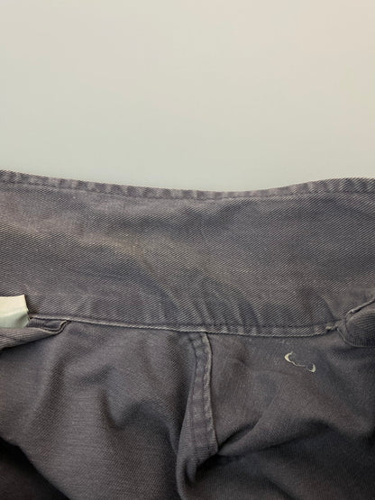 【現状渡し品】【メンズ】 EURO VINTAGE ユーロ ビンテージ 60-70S ATELIER COAT ヴィンテージ コットン アトリエ コート 60-70年代 メンズ アウター ヴィンテージ 146-251121-em-20-min サイズ：50 カラー：パープルグレー 万代Net店