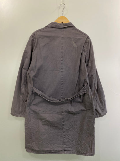【現状渡し品】【メンズ】 EURO VINTAGE ユーロ ビンテージ 60-70S ATELIER COAT ヴィンテージ コットン アトリエ コート 60-70年代 メンズ アウター ヴィンテージ 146-251121-em-20-min サイズ：50 カラー：パープルグレー 万代Net店