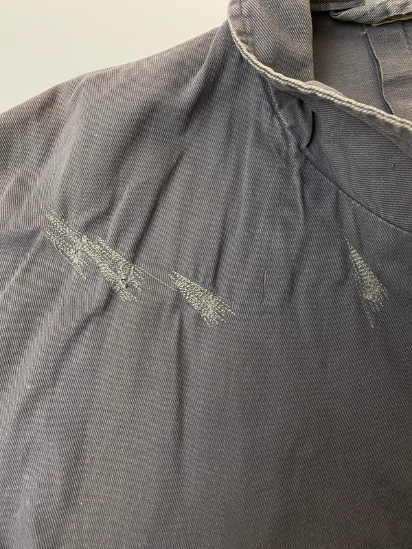 【現状渡し品】【メンズ】 EURO VINTAGE ユーロ ビンテージ 60-70S ATELIER COAT ヴィンテージ コットン アトリエ コート 60-70年代 メンズ アウター ヴィンテージ 146-251121-em-20-min サイズ：50 カラー：パープルグレー 万代Net店