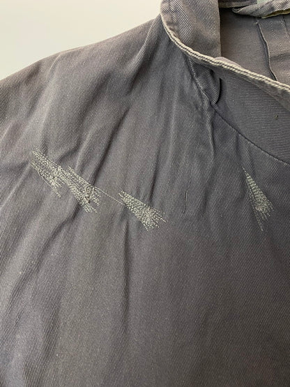 【現状渡し品】【メンズ】 EURO VINTAGE ユーロ ビンテージ 60-70S ATELIER COAT ヴィンテージ コットン アトリエ コート 60-70年代 メンズ アウター ヴィンテージ 146-251121-em-20-min サイズ：50 カラー：パープルグレー 万代Net店