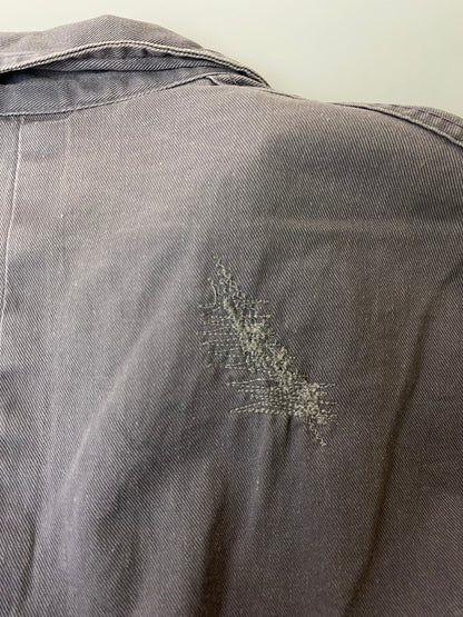 【現状渡し品】【メンズ】 EURO VINTAGE ユーロ ビンテージ 60-70S ATELIER COAT ヴィンテージ コットン アトリエ コート 60-70年代 メンズ アウター ヴィンテージ 146-251121-em-20-min サイズ：50 カラー：パープルグレー 万代Net店