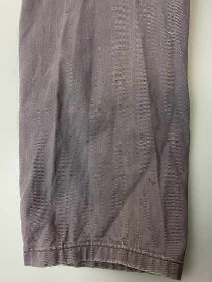 【現状渡し品】【メンズ】 EURO VINTAGE ユーロ ビンテージ 60-70S ATELIER COAT ヴィンテージ コットン アトリエ コート 60-70年代 メンズ アウター ヴィンテージ 146-251121-em-20-min サイズ：50 カラー：パープルグレー 万代Net店