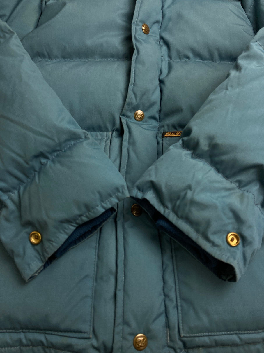 【中古品】【メンズ】 Eddie Bauer エディー・バウアー 70-80S DOWN JACKET ダウンジャケット アウター 144-251005-ks-03-min サイズ：不明 カラー：ブルー 万代Net店
