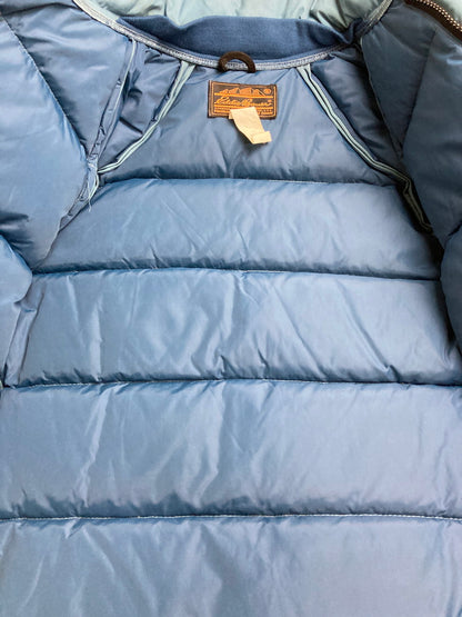 【中古品】【メンズ】 Eddie Bauer エディー・バウアー 70-80S DOWN JACKET ダウンジャケット アウター 144-251005-ks-03-min サイズ：不明 カラー：ブルー 万代Net店