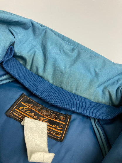 【中古品】【メンズ】 Eddie Bauer エディー・バウアー 70-80S DOWN JACKET ダウンジャケット アウター 144-251005-ks-03-min サイズ：不明 カラー：ブルー 万代Net店