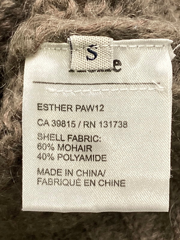 【中古品】【レディース】 ACNE アクネ ACNE STUDIOS ESTHER PAW12 12AW LS モヘア ニット 170-251015-AS-14-min サイズ：S カラー：ブラウン 万代Net店