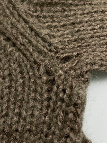 【中古品】【レディース】 ACNE アクネ ACNE STUDIOS ESTHER PAW12 12AW LS モヘア ニット 170-251015-AS-14-min サイズ：S カラー：ブラウン 万代Net店