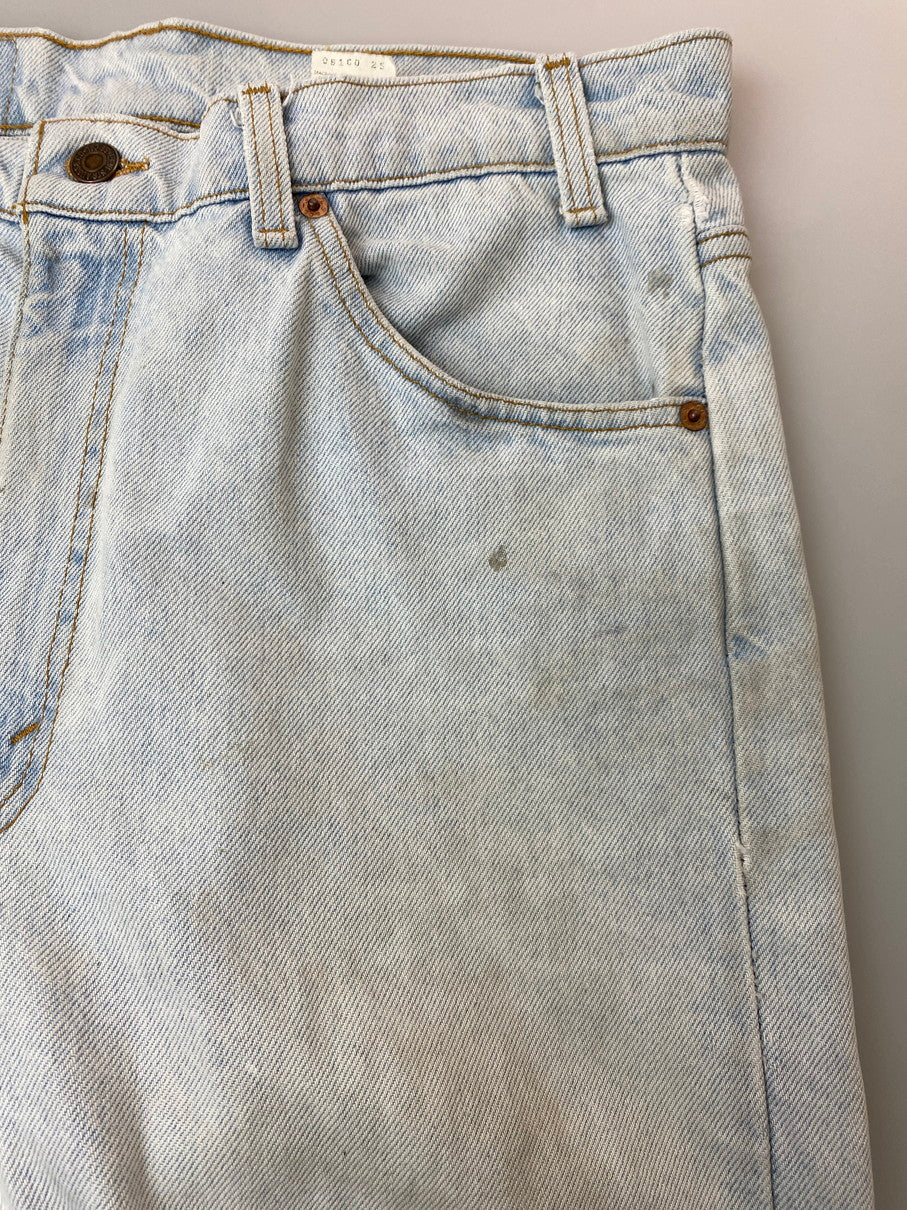 【現状渡し品】【メンズ】 Levi's リーバイス 90S 505 オレンジタブ DENIM PANTS 90年代 デニム パンツ メンズ ボトムス ジーンズ ジーパン ヴィンテージ 157-251029-em-45-min サイズ：36×30 カラー：ライトインディゴ 万代Net店