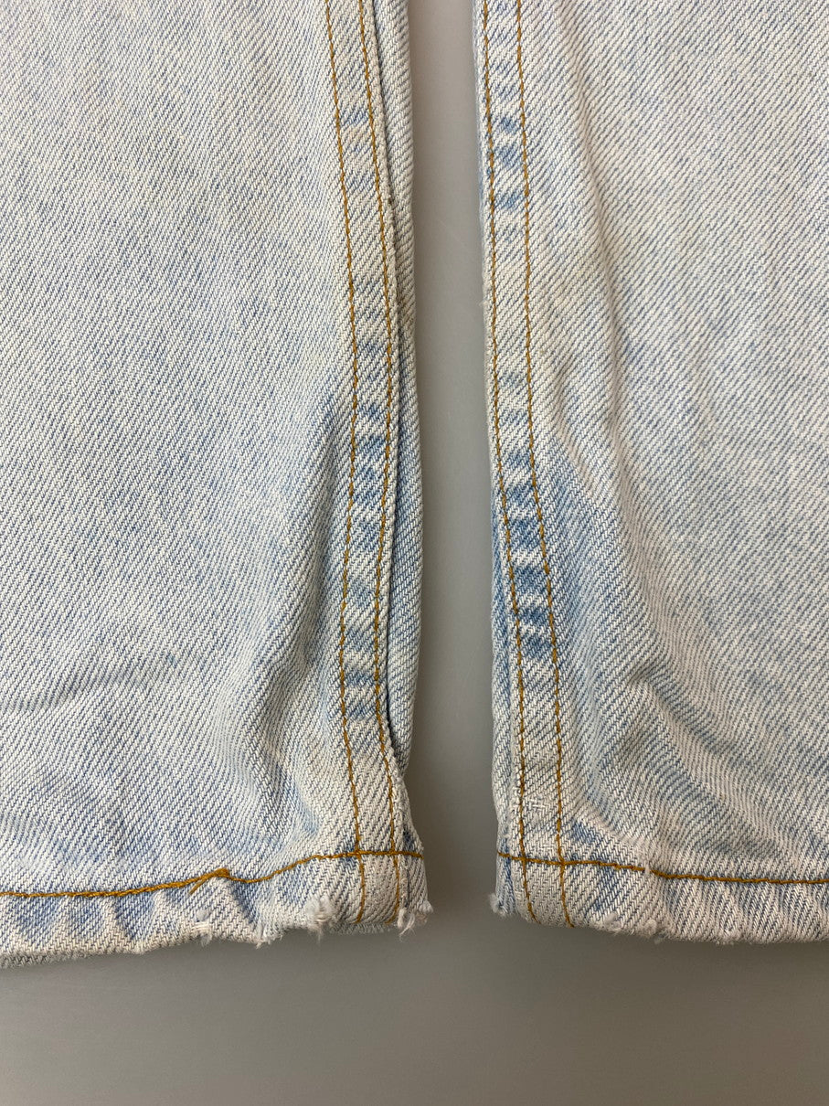 【現状渡し品】【メンズ】 Levi's リーバイス 90S 505 オレンジタブ DENIM PANTS 90年代 デニム パンツ メンズ ボトムス ジーンズ ジーパン ヴィンテージ 157-251029-em-45-min サイズ：36×30 カラー：ライトインディゴ 万代Net店