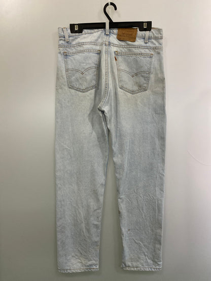 【現状渡し品】【メンズ】 Levi's リーバイス 90S 505 オレンジタブ DENIM PANTS 90年代 デニム パンツ メンズ ボトムス ジーンズ ジーパン ヴィンテージ 157-251029-em-45-min サイズ：36×30 カラー：ライトインディゴ 万代Net店