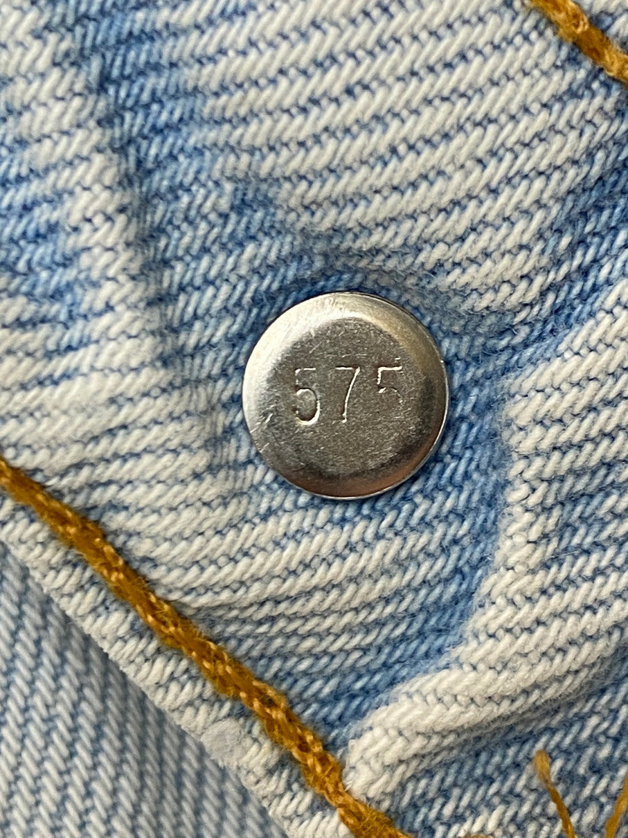 【現状渡し品】【メンズ】 Levi's リーバイス 90S 505 オレンジタブ DENIM PANTS 90年代 デニム パンツ メンズ ボトムス ジーンズ ジーパン ヴィンテージ 157-251029-em-45-min サイズ：36×30 カラー：ライトインディゴ 万代Net店