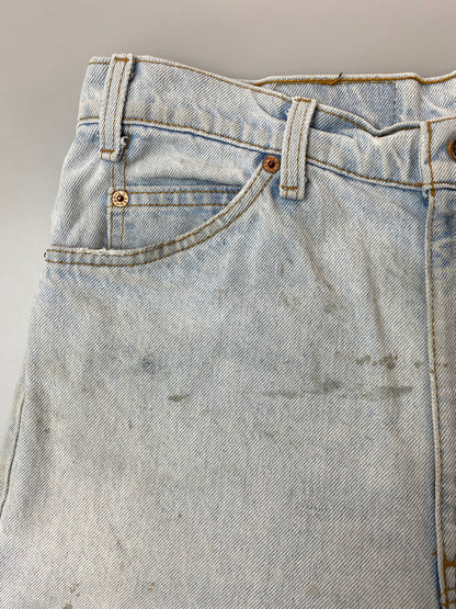【現状渡し品】【メンズ】 Levi's リーバイス 90S 505 オレンジタブ DENIM PANTS 90年代 デニム パンツ メンズ ボトムス ジーンズ ジーパン ヴィンテージ 157-251029-em-45-min サイズ：36×30 カラー：ライトインディゴ 万代Net店