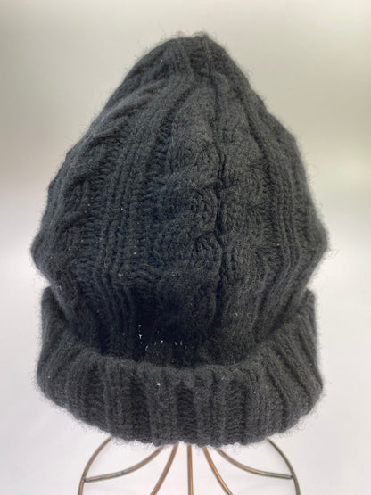【中古品】【メンズ】 Y's ワイズ × NEW ERA ニューエラ 別注 コラボ 24SS LOW GAUGE CUFF KNIT ローゲージ カフニット 帽子 ニットキャップ 185-251008-kk-22-min サイズ：F カラー：ブラック 万代Net店