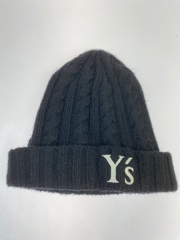 【中古品】【メンズ】 Y's ワイズ × NEW ERA ニューエラ 別注 コラボ 24SS LOW GAUGE CUFF KNIT ローゲージ カフニット 帽子 ニットキャップ 185-251008-kk-22-min サイズ：F カラー：ブラック 万代Net店