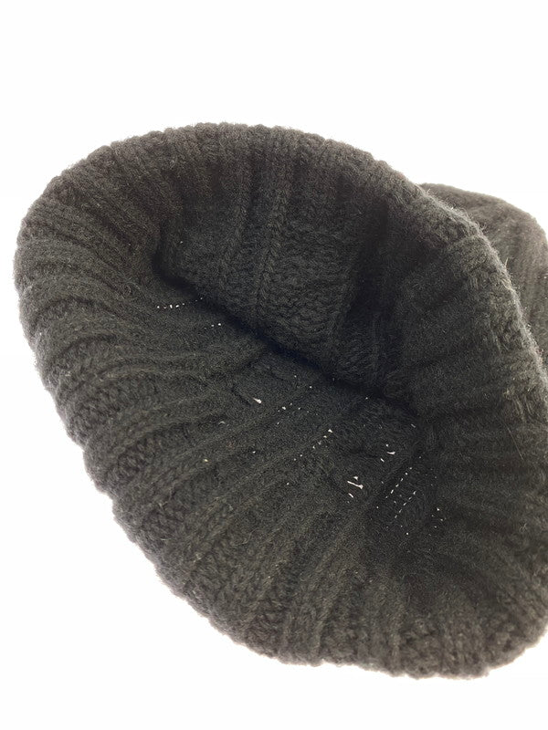 【中古品】【メンズ】 Y's ワイズ × NEW ERA ニューエラ 別注 コラボ 24SS LOW GAUGE CUFF KNIT ローゲージ カフニット 帽子 ニットキャップ 185-251008-kk-22-min サイズ：F カラー：ブラック 万代Net店
