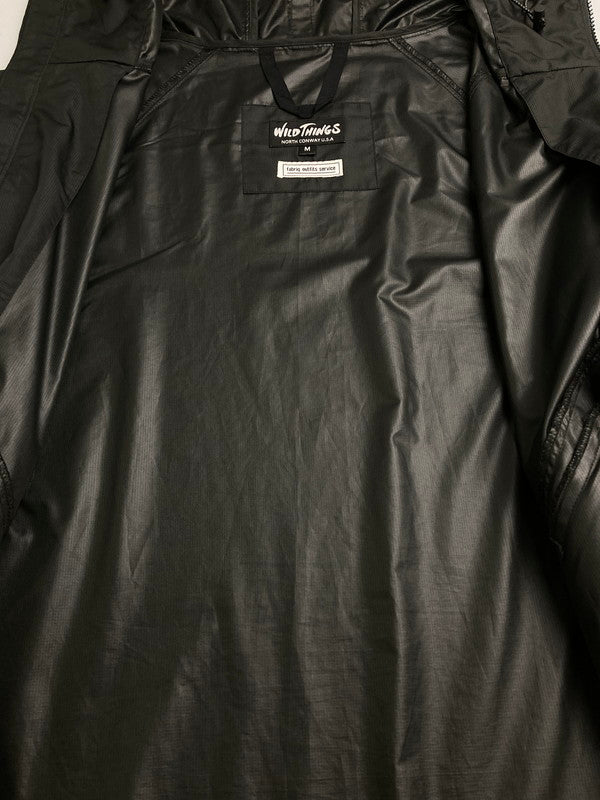【中古品】【メンズ】 WILD THINGS ワイルドシングス ×FABRIQ OUTFITTER SERVICE WT20335AD-SH DENALI LONG SH MOUNTAIN PARKA マウンテンパーカー ライトアウター 144-251015-AS-18-min サイズ：M カラー：ブラック 万代Net店
