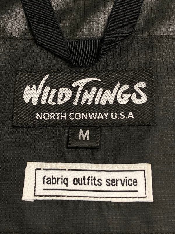 【中古品】【メンズ】 WILD THINGS ワイルドシングス ×FABRIQ OUTFITTER SERVICE WT20335AD-SH DENALI LONG SH MOUNTAIN PARKA マウンテンパーカー ライトアウター 144-251015-AS-18-min サイズ：M カラー：ブラック 万代Net店