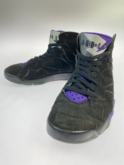 【現状渡し品】【メンズ】 NIKE ナイキ AIR JORDAN 7 RETRO RAY ALLEN 304775-053 エアジョーダン 7 レトロ レイ・アレン スニーカー 靴 160-251002-kk-23-min カラー：BLACK/FIELD PURPLE 万代Net店