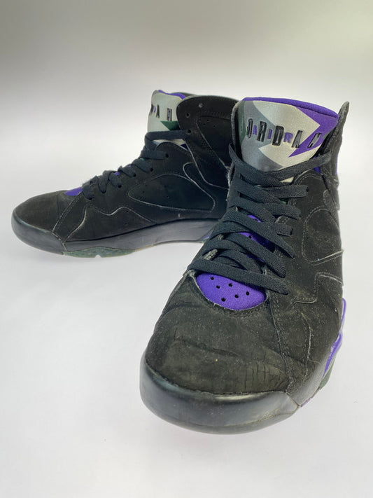 【現状渡し品】【メンズ】 NIKE ナイキ AIR JORDAN 7 RETRO RAY ALLEN 304775-053 エアジョーダン 7 レトロ レイ・アレン スニーカー 靴 160-251002-kk-23-min カラー：BLACK/FIELD PURPLE 万代Net店