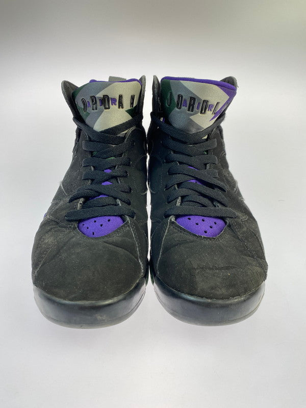 【現状渡し品】【メンズ】 NIKE ナイキ AIR JORDAN 7 RETRO RAY ALLEN 304775-053 エアジョーダン 7 レトロ レイ・アレン スニーカー 靴 160-251002-kk-23-min カラー：BLACK/FIELD PURPLE 万代Net店