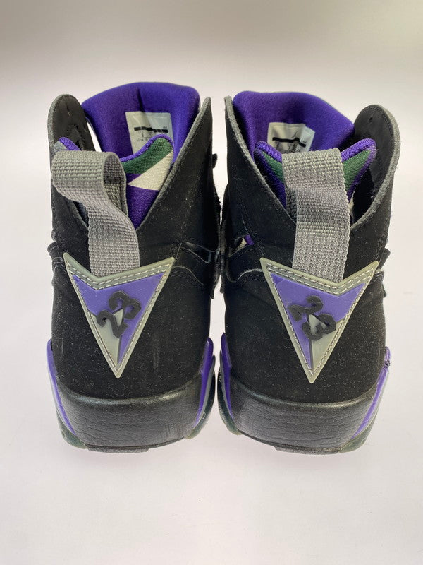 【現状渡し品】【メンズ】 NIKE ナイキ AIR JORDAN 7 RETRO RAY ALLEN 304775-053 エアジョーダン 7 レトロ レイ・アレン スニーカー 靴 160-251002-kk-23-min カラー：BLACK/FIELD PURPLE 万代Net店
