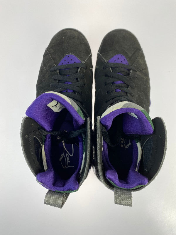 【現状渡し品】【メンズ】 NIKE ナイキ AIR JORDAN 7 RETRO RAY ALLEN 304775-053 エアジョーダン 7 レトロ レイ・アレン スニーカー 靴 160-251002-kk-23-min カラー：BLACK/FIELD PURPLE 万代Net店