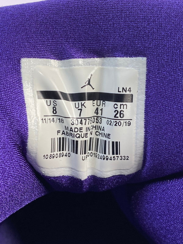 【現状渡し品】【メンズ】 NIKE ナイキ AIR JORDAN 7 RETRO RAY ALLEN 304775-053 エアジョーダン 7 レトロ レイ・アレン スニーカー 靴 160-251002-kk-23-min カラー：BLACK/FIELD PURPLE 万代Net店