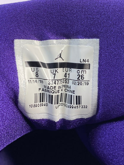 【現状渡し品】【メンズ】 NIKE ナイキ AIR JORDAN 7 RETRO RAY ALLEN 304775-053 エアジョーダン 7 レトロ レイ・アレン スニーカー 靴 160-251002-kk-23-min カラー：BLACK/FIELD PURPLE 万代Net店