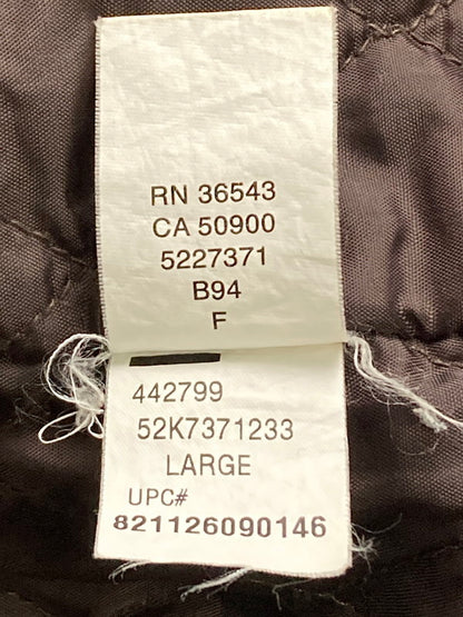 【中古品】【メンズ】 ARROW BLUE JEANS アローブルージーンズ WORK WEAR CHECK QUILTING JACKET チェックシャツ ジャケット アウター 146-251015-AS-17-min サイズ：L カラー：ブラウン 万代Net店