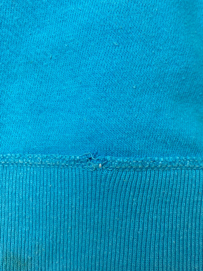 【現状渡し品】【メンズ】 HANES ヘインズ 60's EMPIRE CYCLE SPOKANE PRINT SWEAT VINTAGE エンパイア サイクル スポーカン プリントスウェット トップス トレーナー ヴィンテージ 146-251008-kk-45-min サイズ：L カラー：ターコイズブルー 万代Net店