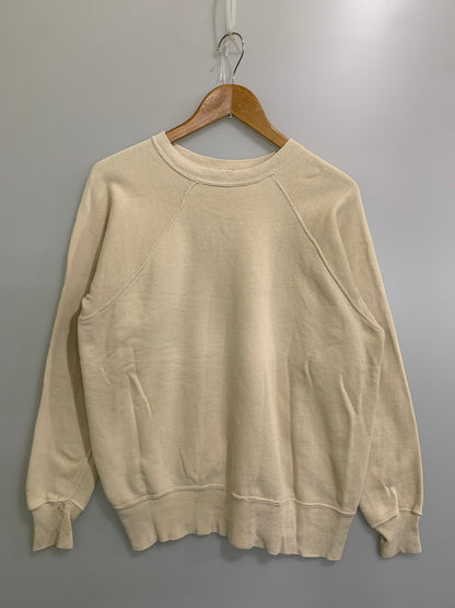 【現状渡し品】【メンズ】 PENNY'S ペニーズ 50-60's RAGLAN SLEEVE SWEAT VINTAGE 50-60年代 ラグランスリーブ スウェット トップス トレーナー ヴィンテージ 146-251008-kk-24-min サイズ：L カラー：アイボリー 万代Net店
