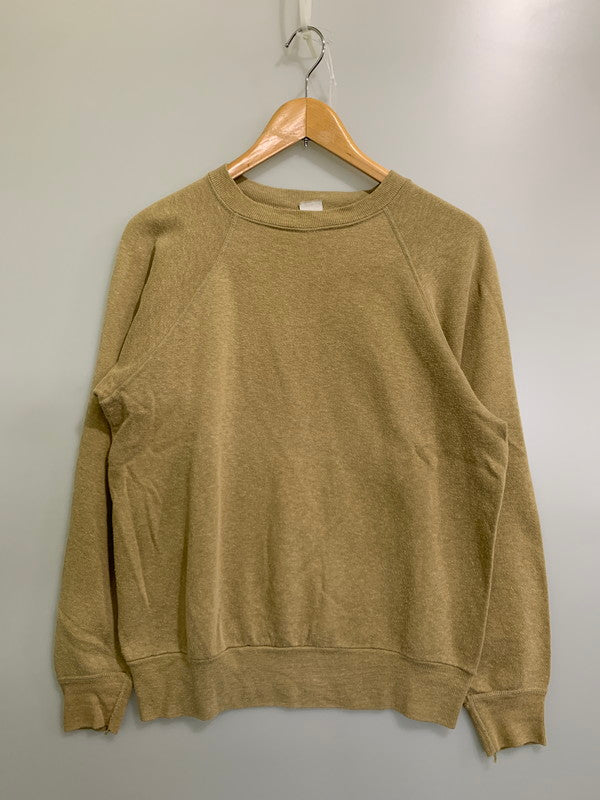 【現状渡し品】【メンズ】 UNKNOWN アンノウン 60-70S RAGLAN SLEEVE SWEAT スウェット トップス 146-250927-ks-48-min カラー：ベージュ系 万代Net店