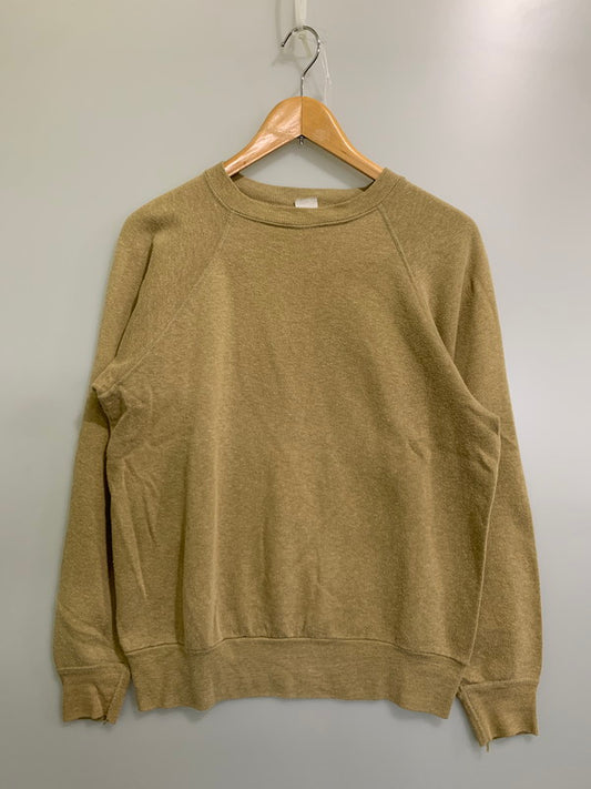 【現状渡し品】【メンズ】 UNKNOWN アンノウン 60-70S RAGLAN SLEEVE SWEAT スウェット トップス 146-250927-ks-48-min カラー：ベージュ系 万代Net店