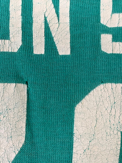 【現状渡し品】【メンズ】 Champion チャンピオン 60S LYNDON STATE 70 PRINT FOOTBALL TEE Tシャツ トップス 146-250927-ks-49-min サイズ：M カラー：グリーン系 万代Net店