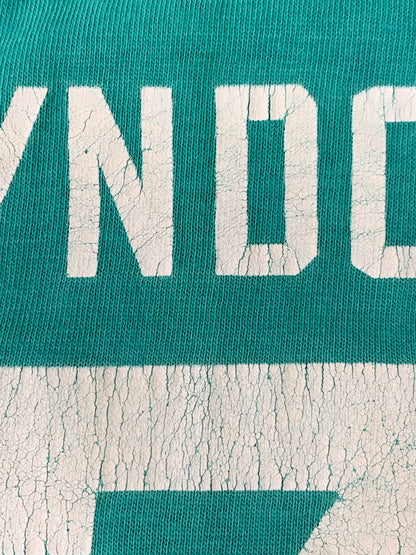 【現状渡し品】【メンズ】 Champion チャンピオン 60S LYNDON STATE 70 PRINT FOOTBALL TEE Tシャツ トップス 146-250927-ks-49-min サイズ：M カラー：グリーン系 万代Net店