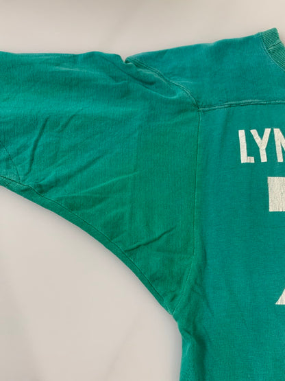 【現状渡し品】【メンズ】 Champion チャンピオン 60S LYNDON STATE 70 PRINT FOOTBALL TEE Tシャツ トップス 146-250927-ks-49-min サイズ：M カラー：グリーン系 万代Net店