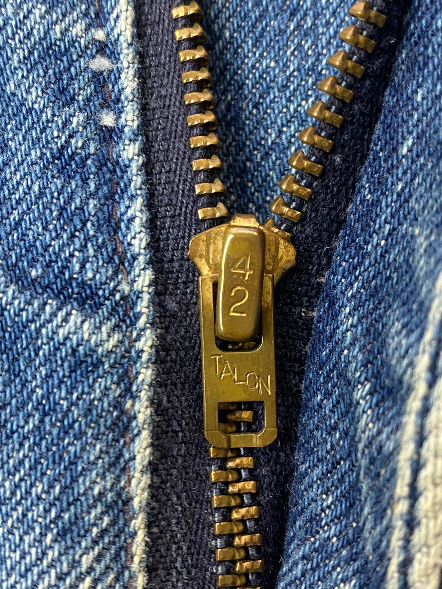 【現状渡し品】【メンズ】 Levi's リーバイス 70's 646 BELL BOTTOM DENIM PANTS VINTAGE 70年代 646 ベルボトム デニムパンツ ボトムス ジーンズ BIG E ボタン裏 刻印23 ヴィンテージ 157-251008-kk-42-min サイズ：表記無し 下記参照 カラー：ライトインディゴ 万代Net店