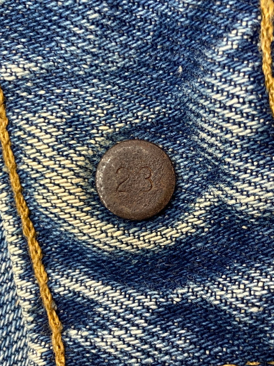 【現状渡し品】【メンズ】 Levi's リーバイス 70's 646 BELL BOTTOM DENIM PANTS VINTAGE 70年代 646 ベルボトム デニムパンツ ボトムス ジーンズ BIG E ボタン裏 刻印23 ヴィンテージ 157-251008-kk-42-min サイズ：表記無し 下記参照 カラー：ライトインディゴ 万代Net店