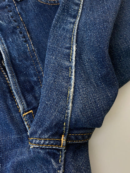 【現状渡し品】【メンズ】 Levi's リーバイス 60's 501 DENIM PANTS VINTAGE 60年代 501 デニムパンツ ボトムス ジーンズ BIG E ボタン裏 刻印6 イエローステッチ Vステッチ ヴィンテージ 157-251008-kk-43-min サイズ：表記無し 下記参照 カラー：ライトインディゴ 万代Net店