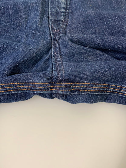 【中古品】【メンズ】 UNKNOWN VINTAGE 40-50’s CONMAR ZIP DENIM BAKER PANTS 縄サークルボタン ヴィンテージ 40-50年代 デニム ベイカーパンツ ボトムス 157-251008-kk-23-min サイズ：表記無し 下記参照 カラー：インディゴ 万代Net店